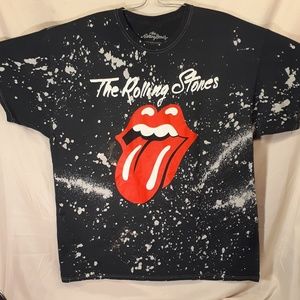 The Rolling Stones Splatter Paint Classic Rock